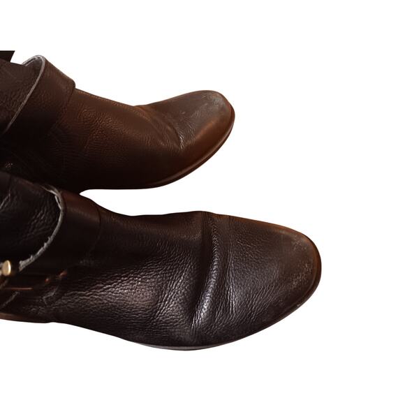 Naturalizer Joylynn Black Wide Calf Knee High Riding Boots size 8 - Picture 5 of 6